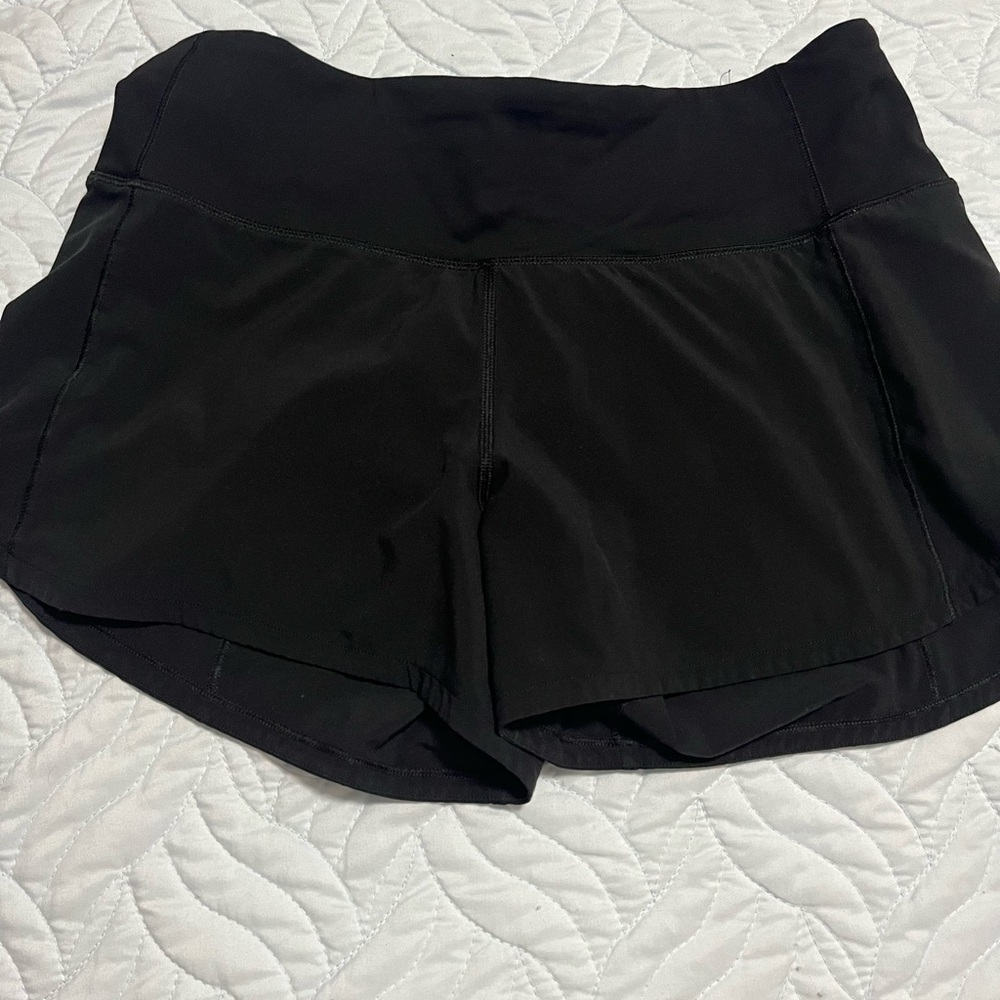 Lululemon speed ups short size 4 tall.